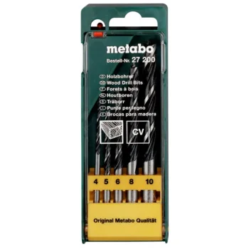 Metabo set burgija za drvo - 5 komada 627200000 Metabo set burgija za drvo - 5 komada 627200000